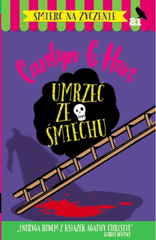 okładka Umrzeć ze śmiechu książka | Hart CarolynG.