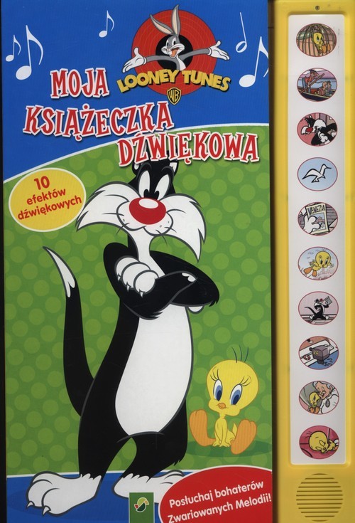 okładka Moja książeczka dźwiękowa Looney tunes książka