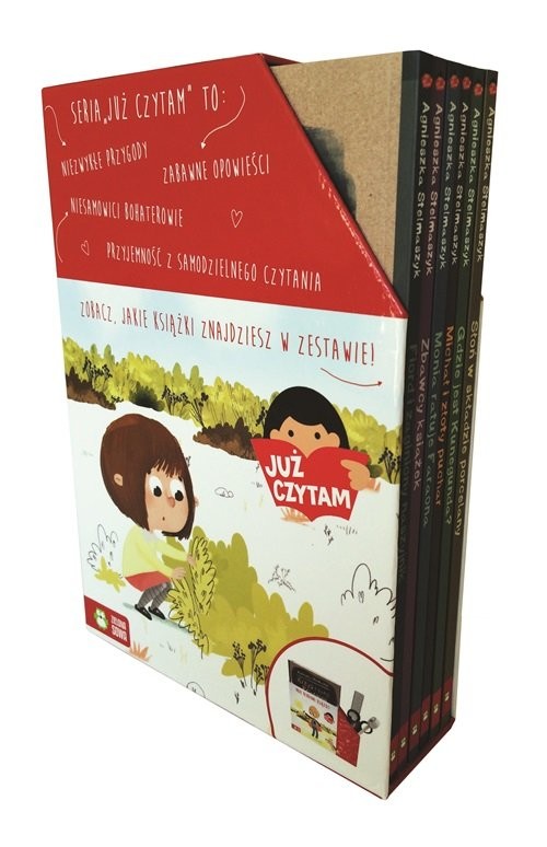 okładka Już czytam 1 Pakiet książka | Agnieszka Stelmaszyk