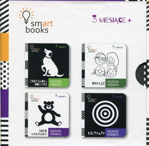 okładka Książeczka poznawcza Zwierzątka domowe / Twarze / Świat maluszka / Kształty Pakiet książka