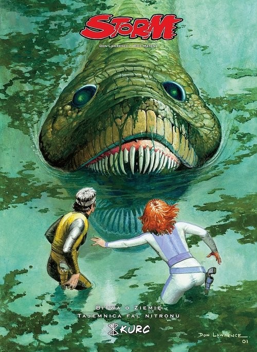 okładka Storm 3 Bitwa o ziemię Tajemnica Fal Nitronu książka | Don Lawrence, Dick Matena