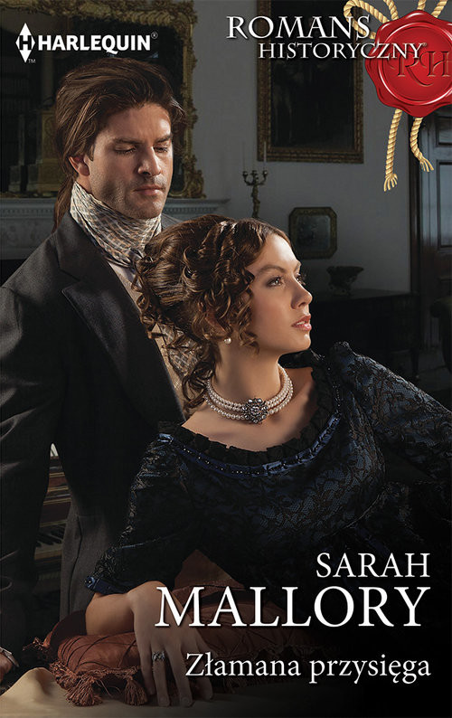 okładka Złamana przysięga książka | Sarah Mallory