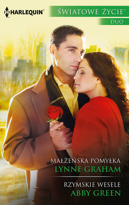 okładka Małżeńska pomyłka Rzymskie wesele książka | Abby Green, Lynne Graham