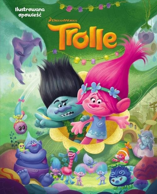 okładka Trolle Ilustrowana opowieść książka | Lewman David