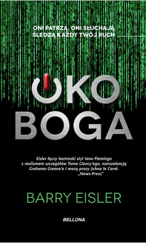 okładka Oko Boga książka | Barry Eisler
