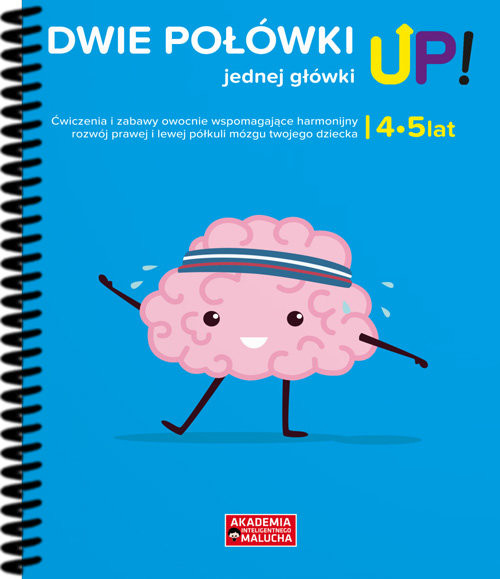 okładka Dwie połówki jednej główki UP! - 4-5 lat książka