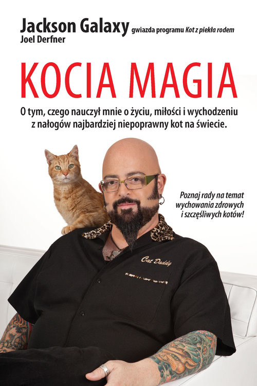 okładka Kocia magia książka | Jackson Galaxy