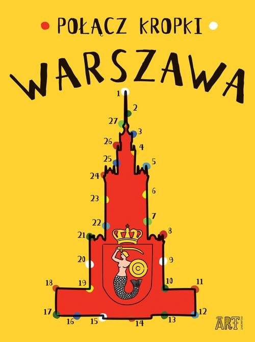 okładka Połącz kropki Warszawa książka | Agata Toromanoff