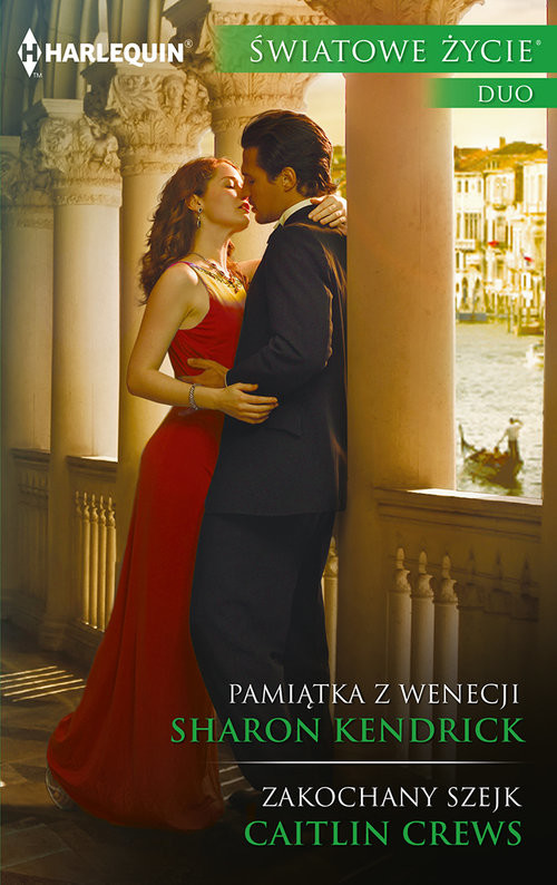 okładka Pamiątka z Wenecji / Zakochany szejk książka | Caitlin Crews, Sharon Kendrick