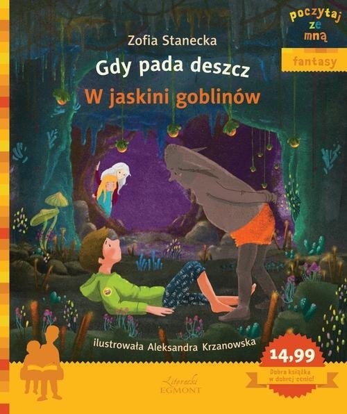 okładka Gdy pada deszcz W jaskini goblinów książka | Zofia Stanecka