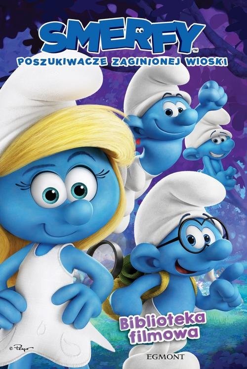okładka Smerfy Poszukiwacze zaginionej wioski Opowieść filmowa książka | Deutsch Stacia