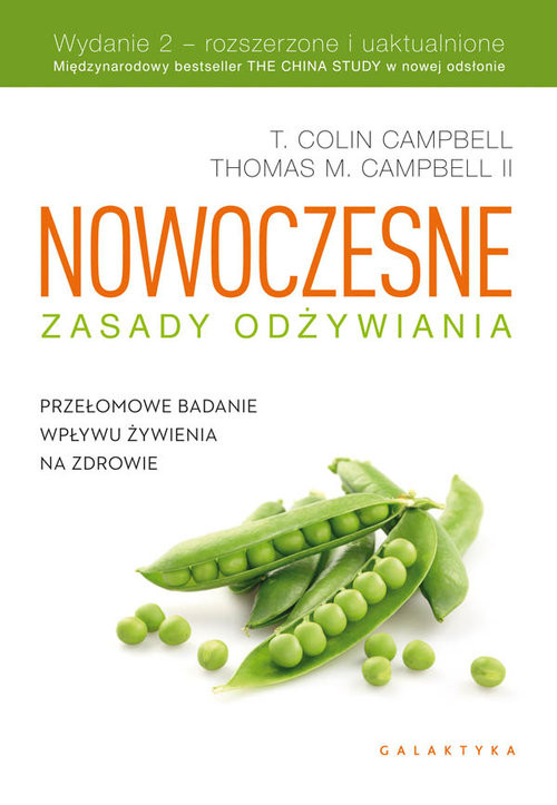 okładka Nowoczesne zasady odżywiania Przełomowe badanie wpływu żywienia na zdrowie książka | Thomas Campbell, Lady Colin Campbell