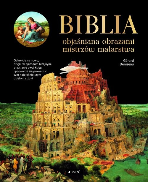okładka Biblia objaśniana obrazami mistrzów malarstwa książka | Denizeau Gerard