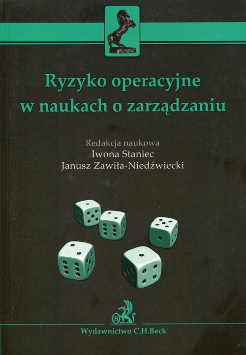okładka Ryzyko operacyjne w naukach o zarządzaniu książka | Iwona Staniec