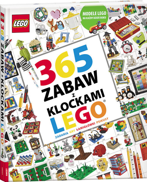 okładka 365 zabaw z klockami Lego LIB-4 książka
