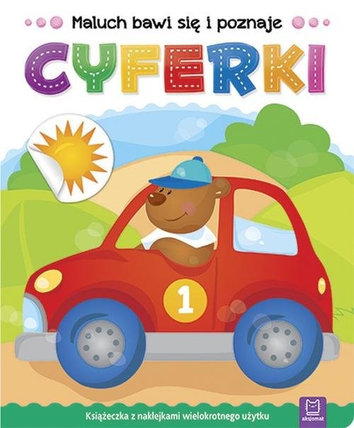 okładka Maluch bawi się i poznaje Cyferki książka