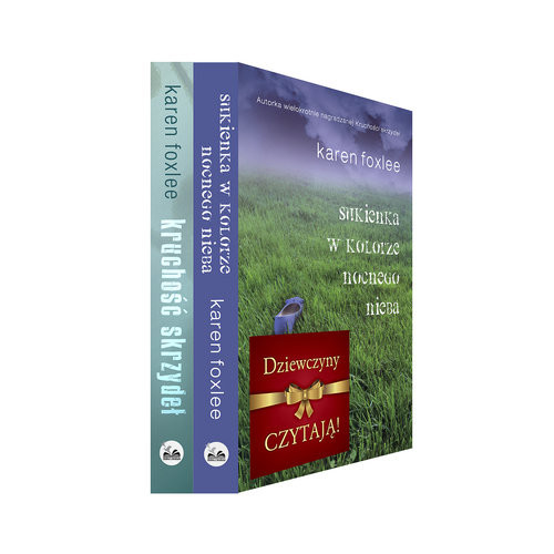 okładka Kruchość skrzydeł / Sukienka w kolorze nocnego nieba Pakiet książka | Karen Foxlee
