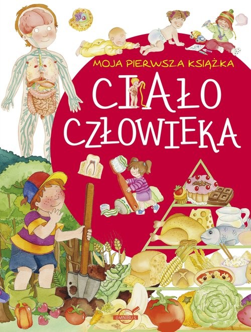 okładka Moja pierwsza książka Ciało człowieka książka | Praca Zbiorowa