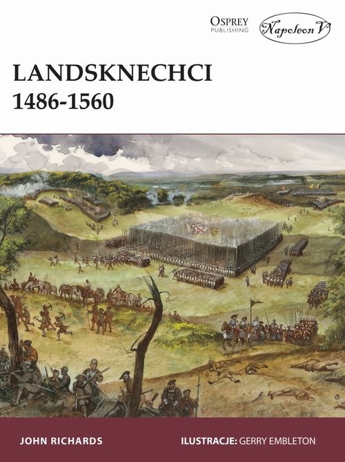okładka Landsknechci 1486-1560 książka | John Richards