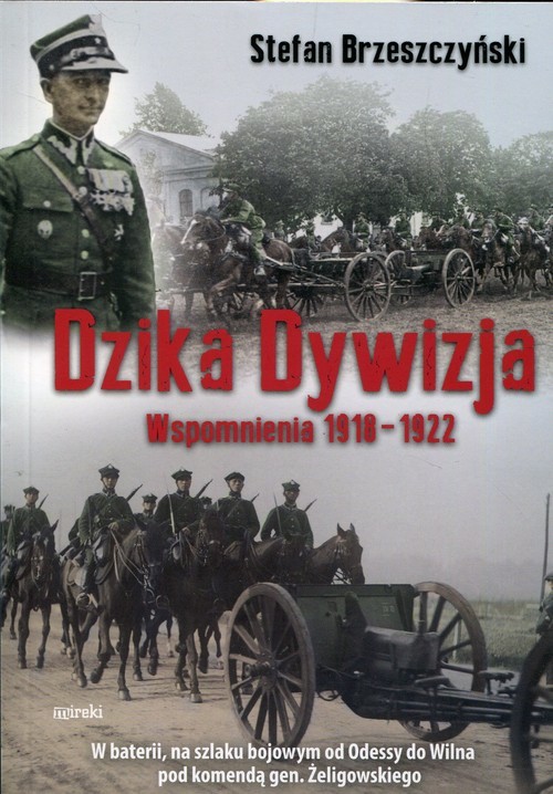 okładka Dzika dywizja Wspomnienia 1918-1922 książka | Brzeszczyński Stefan
