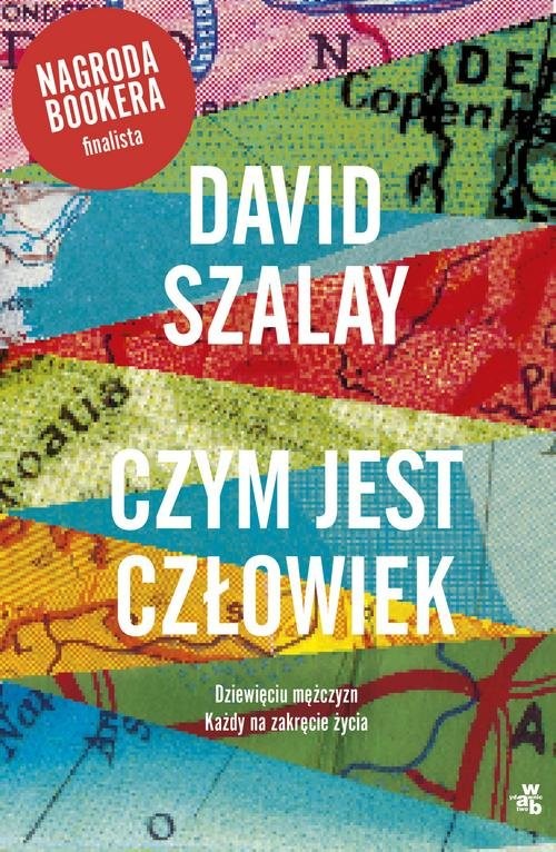 okładka Czym jest człowiek książka | David Szalay