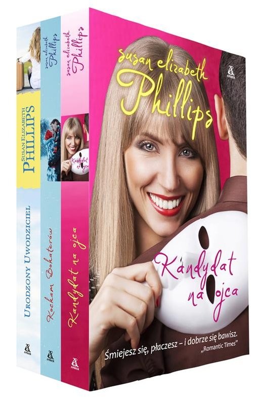 okładka Kandydat na ojca / Kocham bohaterów / Urodzony uwodziciel Pakiet książka | Phillips SusanElizabeth