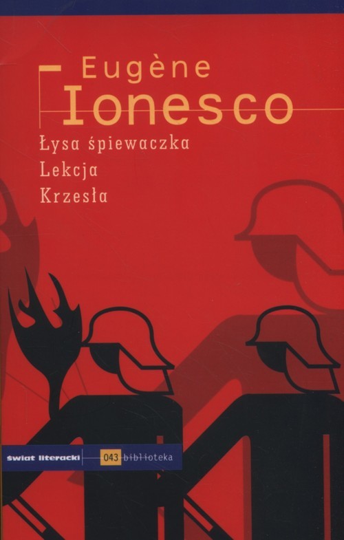 okładka Łysa śpiewaczka Lekcja Krzesła książka | Eugène Ionesco
