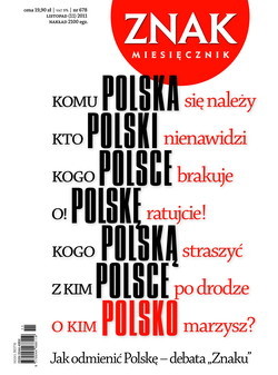 okładka Miesięcznik Znak, numer 678 (listopad 2011) książka