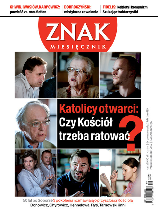 okładka ZNAK 689 10/2012: Katolicy otwarci: Czy Kościół trzeba ratować? książka