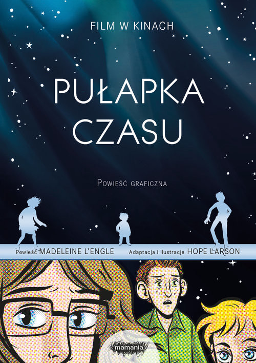 okładka Pułapka czasu Powieść graficzna książka | Madeleine LEngle, Hope Larson