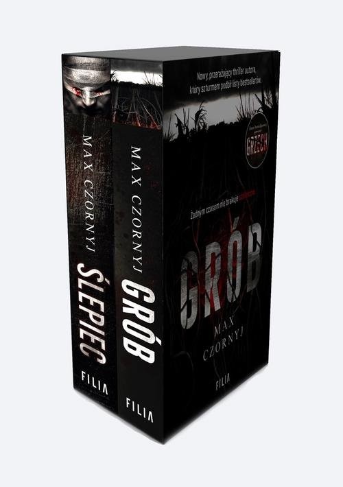 okładka Ślepiec / Grób Pakiet książka | Max Czornyj