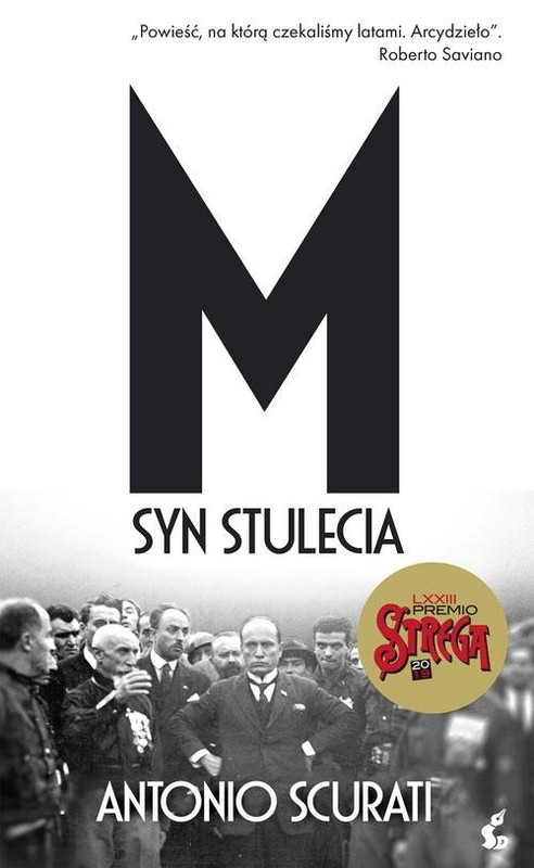 okładka M Syn stulecia książka | Antonio Scurati