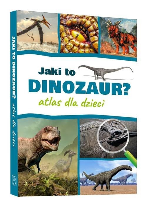 okładka Jaki to dinozaur Atlas dla dzieci książka | Rudź Przemysław
