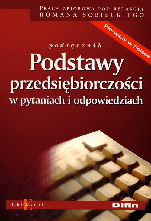 okładka Podstawy przedsiębiorczości w pytaniach i odpowiedziach książka