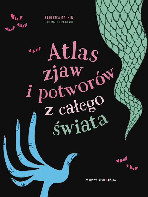 okładka Atlas zjaw i potworów z całego świata książka | Federica Magrin