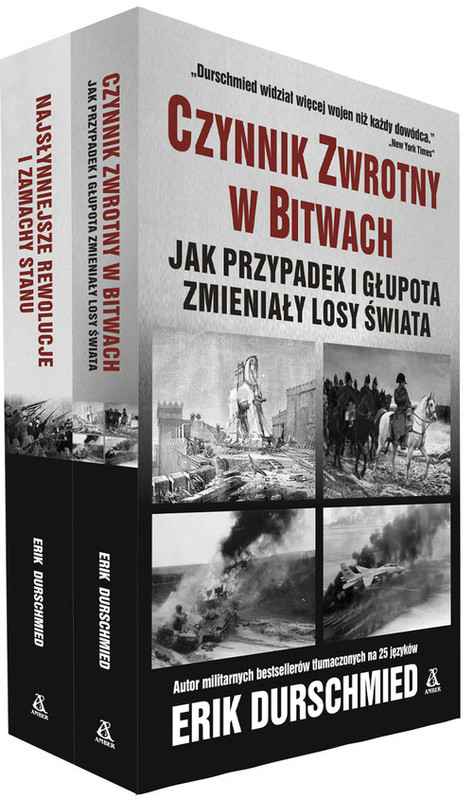 okładka Czynnik zwrotny w bitwach / Najsłynniejsze rewolucje i zamachy stanu Pakiet książka | Erik Durschmied