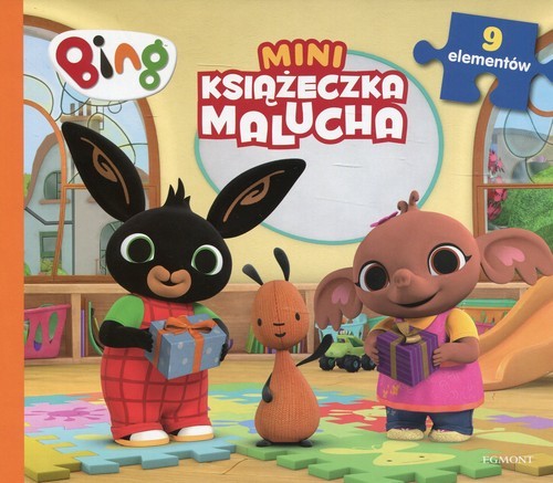 okładka Bing Mini książeczka malucha puzzle 9 elementów książka | Opracowanie zbiorowe