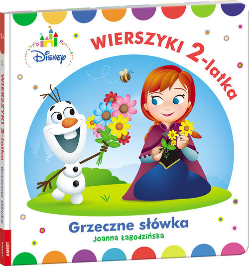 okładka Disney Maluch Wierszyki 2-latka Grzeczne słówka HOPS-9201 książka | Joanna Łagodzińska