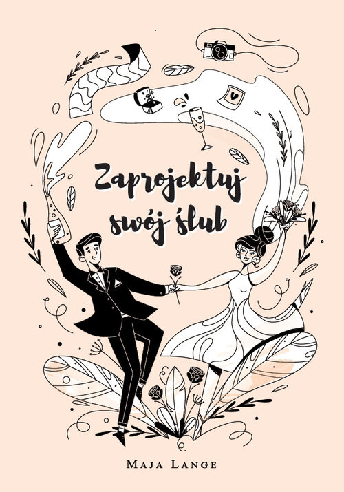 okładka Zaprojektuj swój ślub książka | Lange Maja