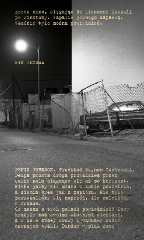 okładka Syn Jezusa książka | Denis Johnson