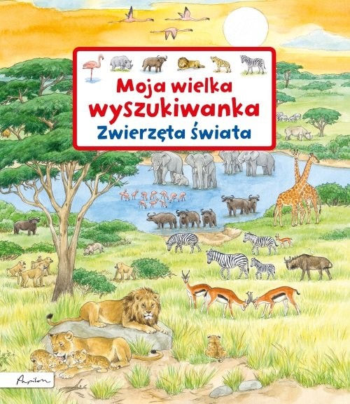 okładka Moja wielka wyszukiwanka Zwierzęta świata książka | Susanne Gernhauser