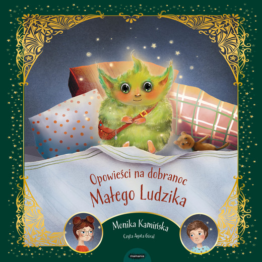 okładka Opowieści na dobranoc Małego Ludzika audiobook | MP3 | Monika Kamińska