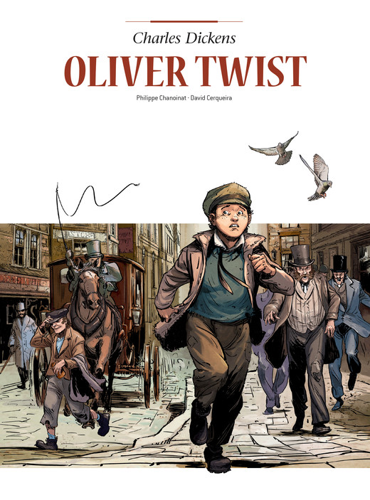 okładka Oliver Twist. Adaptacje literatury książka | David Cerqueira, Philippe Chanoinat