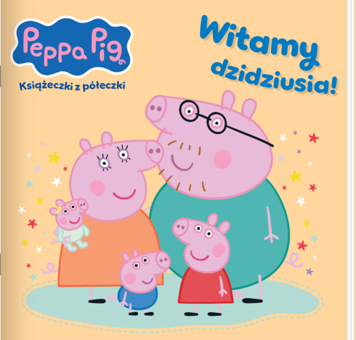 okładka Witamy dzidziusia! Świnka Peppa. Książeczki z półeczki książka | Opracowanie zbiorowe