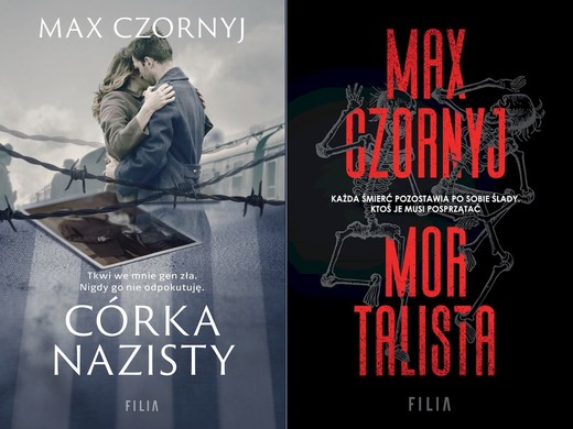 okładka Pakiet Max Czornyj Córka nazisty / Mortalista książka | Max Czornyj