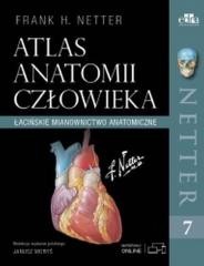 okładka Atlas anatomii człowieka w.7 książka | Netter F.H.