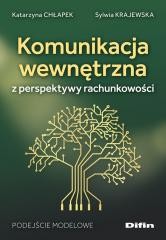 okładka Komunikacja wewnętrzna z perspektywy rachunkowości książka | Chłapek KatarzynaKrajewskaSylwia
