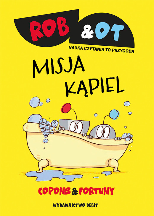 okładka Rob & Ot. Misja Kąpiel książka | Jaume Copons