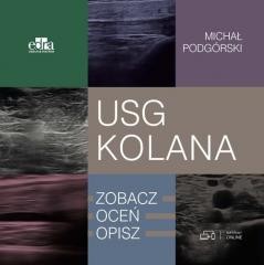 okładka USG kolana książka | Michał Podgórski