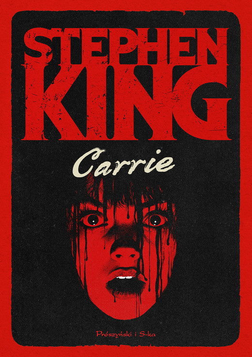 okładka Carrie wyd. 2025 książka | Stephen King
